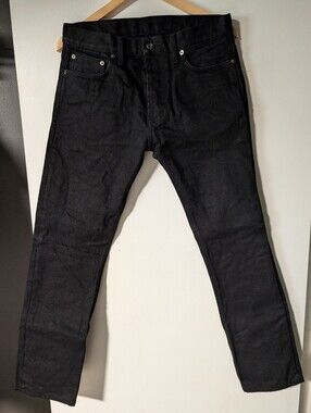 3sixteen ST-220x Black 32 Selvedge Japanese Workwear Denim